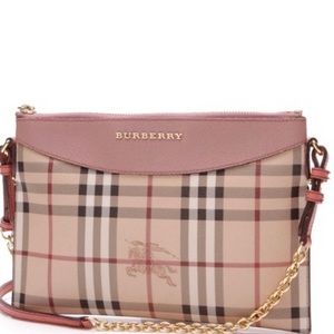 Burberry Peyton house check crossbody purse